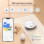 Lubluelu 2-in-1 Robot Vacuum and Mop