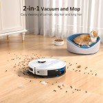Lubluelu 2-in-1 Robot Vacuum and Mop
