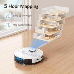 Lubluelu 2-in-1 Robot Vacuum and Mop