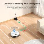 Lubluelu 2-in-1 Robot Vacuum and Mop