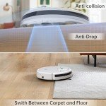 ENCHE 2000Pa Slim Robot Vacuum Mop for Pets