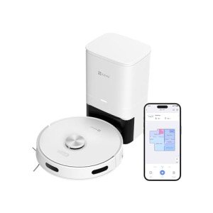 EZVIZ RE5 Plus Robot Vacuum with Self-Emptying Station