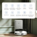 EZVIZ RE5 Plus Robot Vacuum with Self-Emptying Station