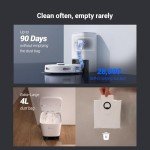 EZVIZ RE5 Plus Robot Vacuum with Self-Emptying Station