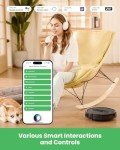 2-in-1 Robot Vacuum and Mop with Strong Suction