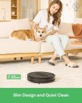 2-in-1 Robot Vacuum and Mop with Strong Suction