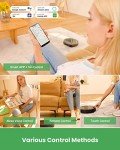 Vactidy T8 Robot Vacuum and Mop Combo