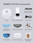 ECOVACS DEEBOT N10+ Robot Vacuum and Mop
