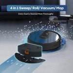 Bagotte 4-in-1 Robot Vacuum with Mop 3500Pa