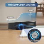 Bagotte 4-in-1 Robot Vacuum with Mop 3500Pa