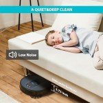 Deenkee Robot Vacuum Mop with Strong Suction
