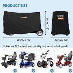 Favoto Heavy Duty Waterproof Mobility Scooter Cover