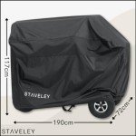 Heavy Duty Waterproof Mobility Scooter Cover - Black