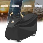Heavy-Duty Waterproof Mobility Scooter Cover - 142 CM