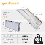 5FT Folding Aluminum Wheelchair Ramp for Easy Access