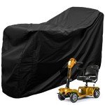 Heavy Duty Waterproof Mobility Scooter Cover with Bag