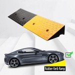 Non-Slip Heavy Duty Rubber Curb Ramp