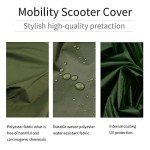 Heavy Duty Waterproof Mobility Scooter Cover – Green