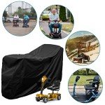Heavy Duty Waterproof Mobility Scooter Cover with Bag