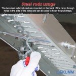 Heavy-Duty Folding Loading Ramps for Vehicles