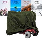 Heavy Duty Waterproof Mobility Scooter Cover – Green
