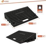 Heavy Duty Rubber Kerb Ramps for Mobility