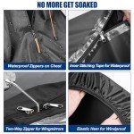 Heavy Duty Waterproof Mobility Scooter Rain Cover