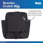 Waterproof Scooter Bag with Crutch and Stick Pockets