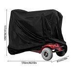 Heavy-Duty Waterproof Mobility Scooter Cover