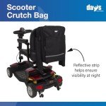 Waterproof Scooter Bag with Crutch and Stick Pockets