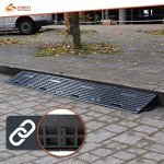 Heavy Duty Rubber Kerb Ramps - Set of 2
