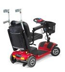 Large Black & Grey Mobility Scooter Storage Backpack