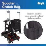 Waterproof Scooter Bag with Crutch and Stick Pockets