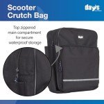 Waterproof Scooter Bag with Crutch and Stick Pockets