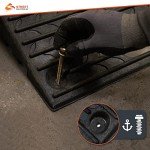 Heavy Duty Rubber Kerb Ramps - Set of 2