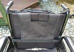 Large Black & Grey Mobility Scooter Storage Backpack