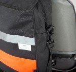 Fluorescent Zipped Shopping Bag for Mobility Scooters