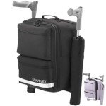 XL Crutch Bag for Mobility Scooters - Black