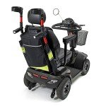 Biscay Green Mobility Scooter Crutch Bag