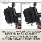 Staveley XL Black Bag for Mobility Scooters