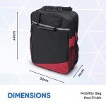 Biscay Red Mobility Scooter Bag & Accessories