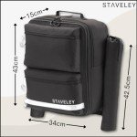 XL Crutch Bag for Mobility Scooters - Black