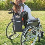 Biscay Green Mobility Scooter Crutch Bag