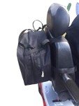 Spacious Black Bag for Mobility Scooter or Wheelchair