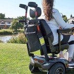 Biscay Green Mobility Scooter Crutch Bag