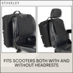Staveley XL Black Bag for Mobility Scooters