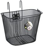 Dunlop Front Bike Basket with Handle and Hooks