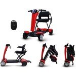 Automatic Folding Electric Mobility Scooter with Remote