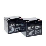Reliable Pair of 12V 50Ah AGM Batteries