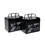Reliable Pair of 12V 36Ah Gel Batteries for Scooters